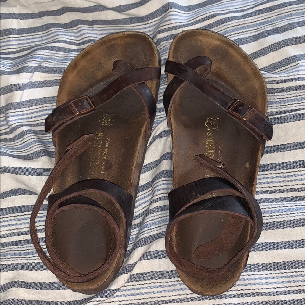 Yara Oiled Leather Habana Birkenstocks